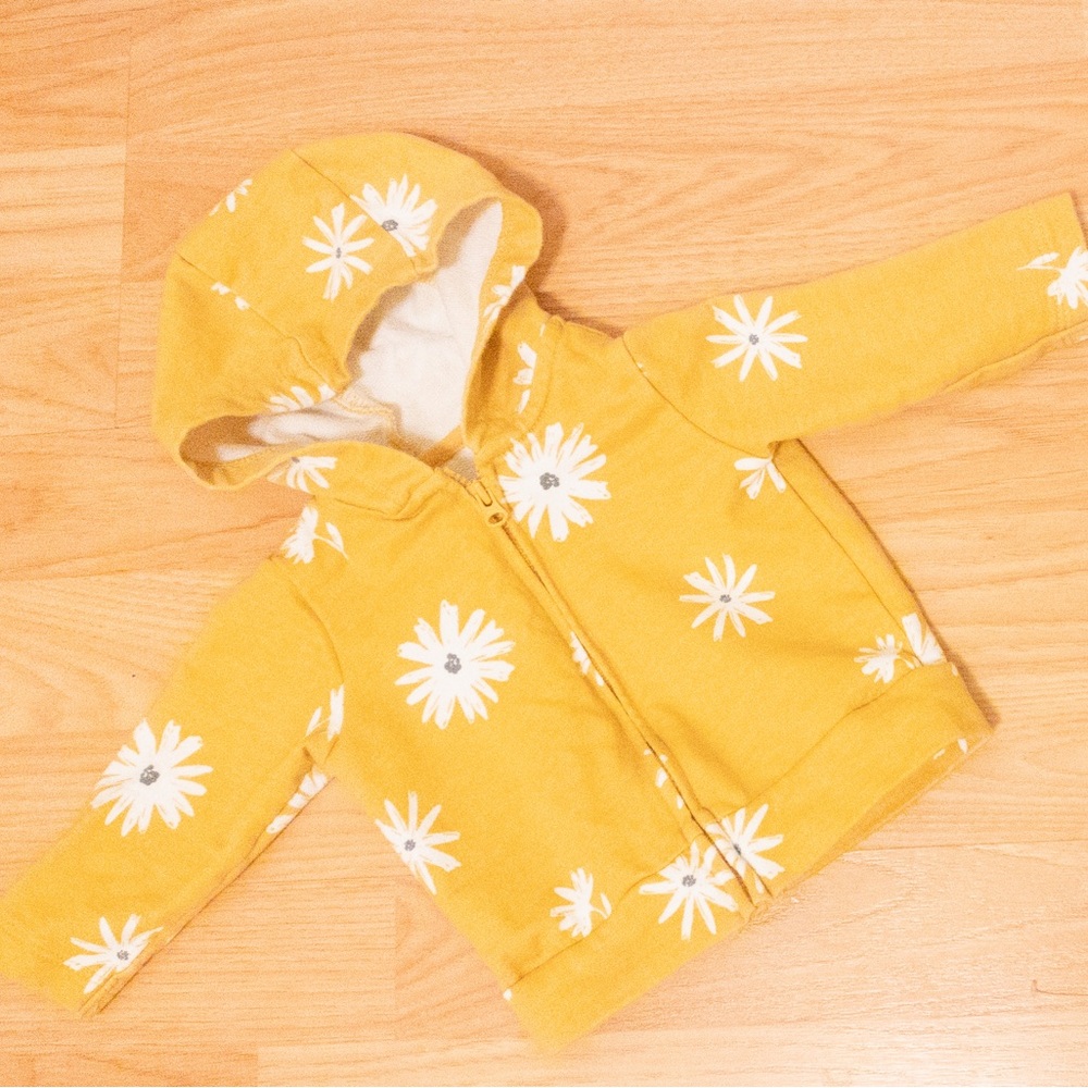 Carter’s Flower Zipper Hoodie